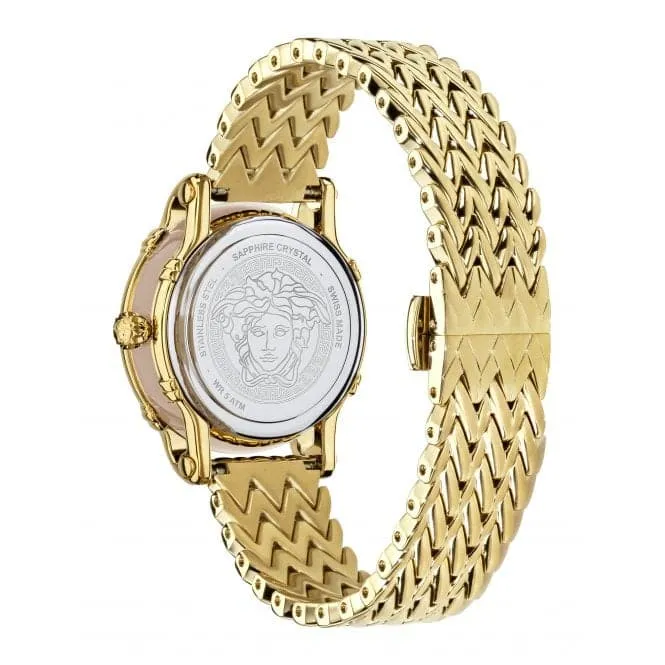 Ladies Versace Pin Champagne Watch VEPN00520