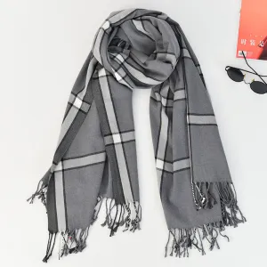 Ladies Winter Field Scarf Sweet Windproof Cashmere Scarf Warm Scarf