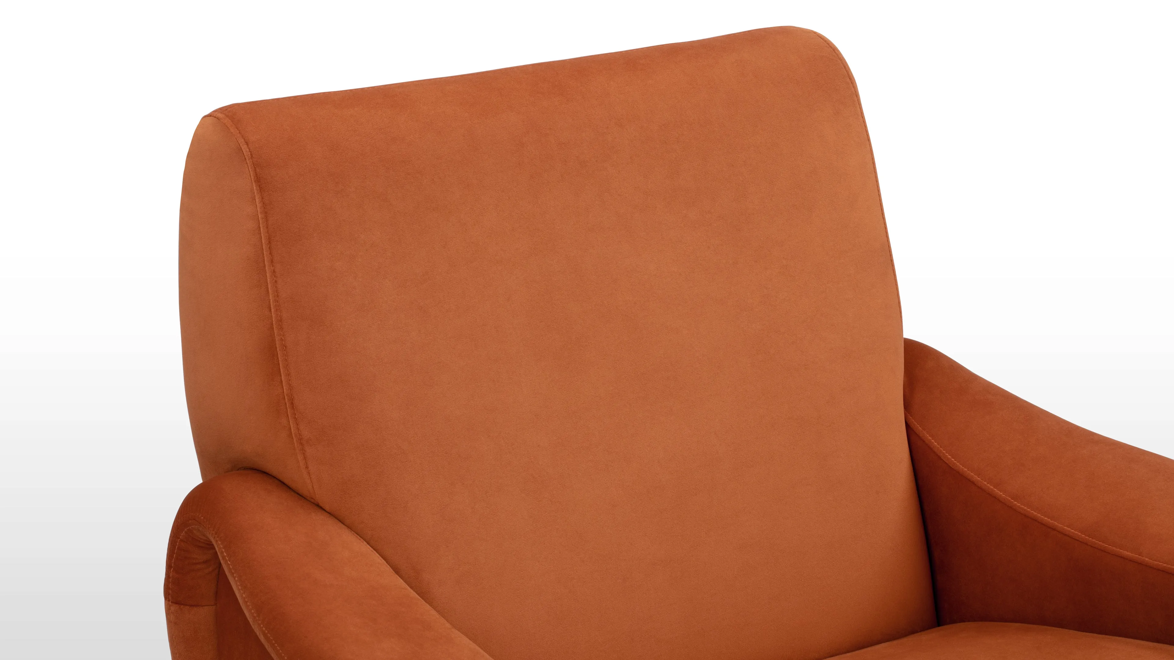 Lady - Lady Armchair, Apricot Velvet