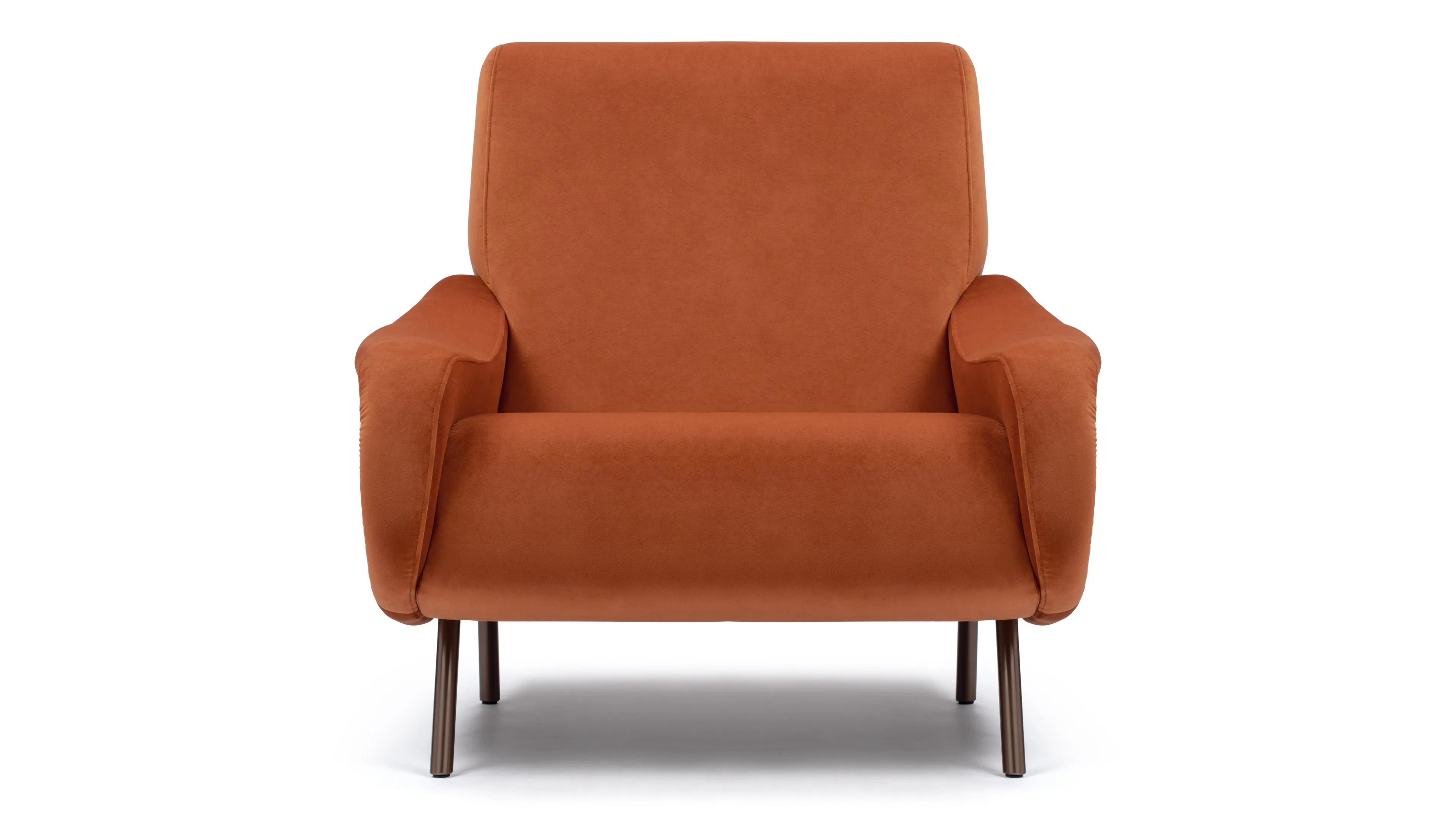 Lady - Lady Armchair, Apricot Velvet