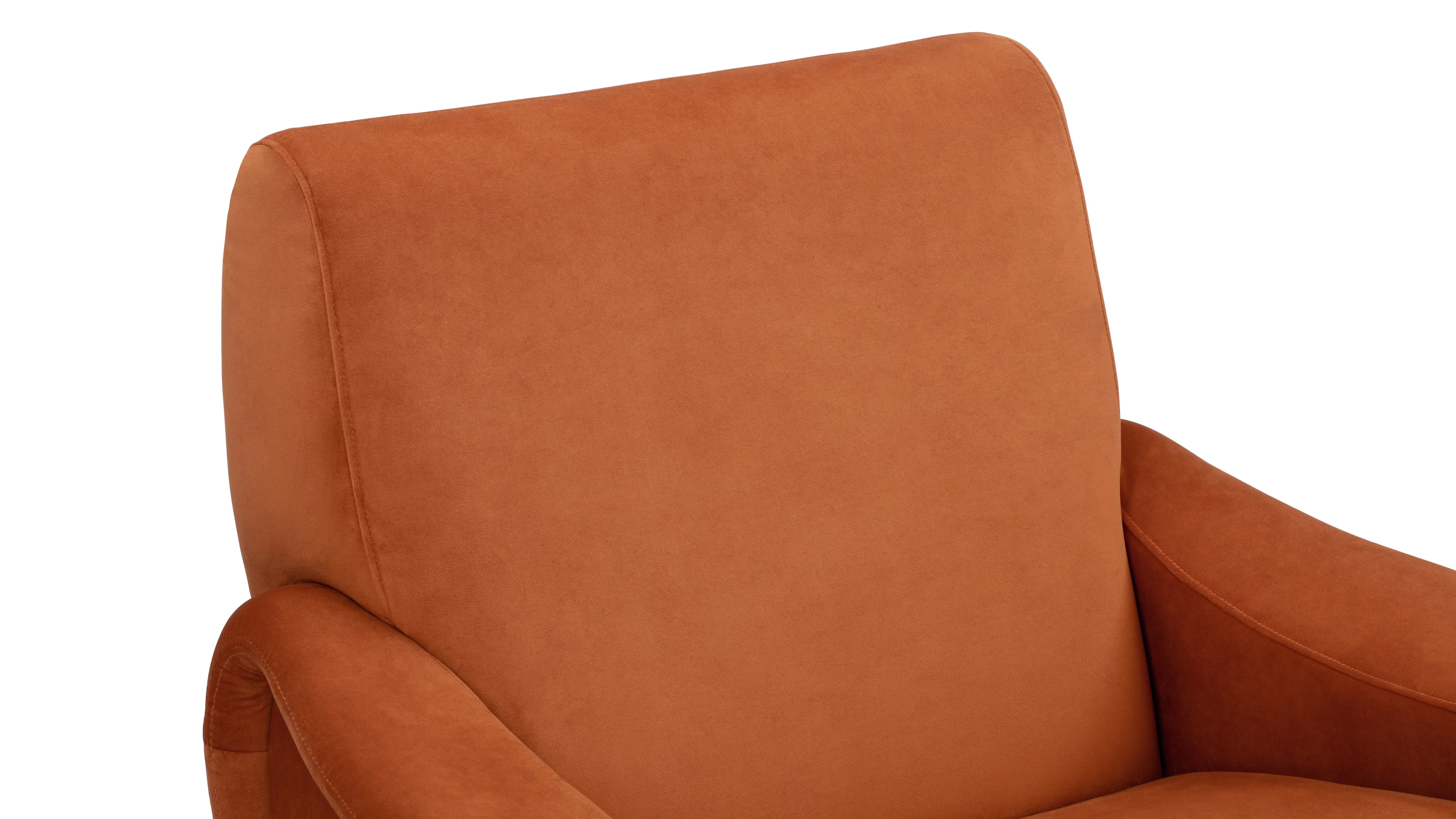 Lady - Lady Armchair, Apricot Velvet