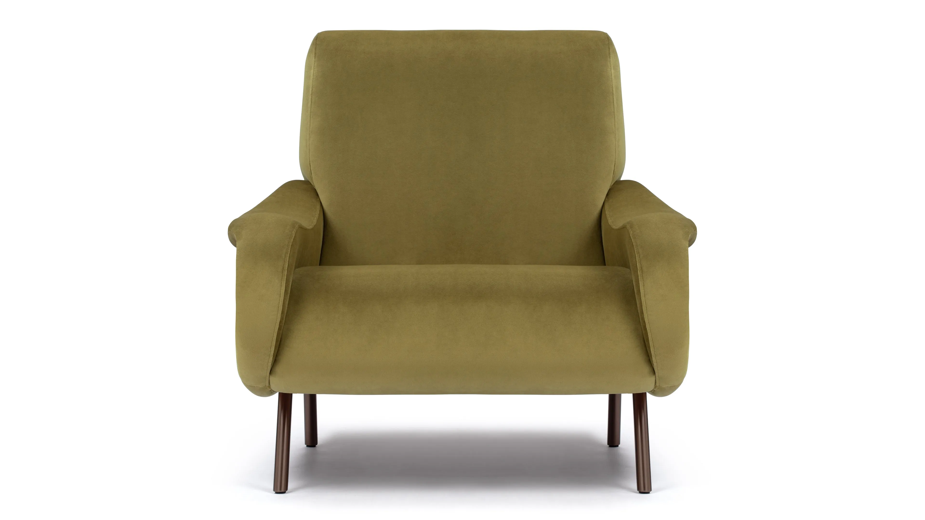 Lady - Lady Armchair, Olive Gold Velvet