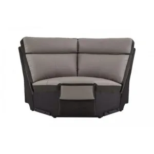 Laertes Corner Seat in Taupe Gray 8318-CR