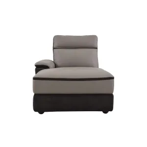 Laertes Left Side Chaise in Taupe Gray 8318-5L