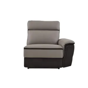 Laertes Power RSF Reclining Chair in Taupe Gray 8318-RRPW