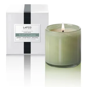 Lafco Room Candle - Living Room (Fresh Cut Gardenia)