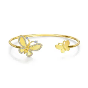 Lafonn Butterfly Bangle Bracelet