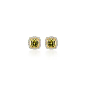 Lafonn Classic Cushion Olive Green Earring E0329OVG00