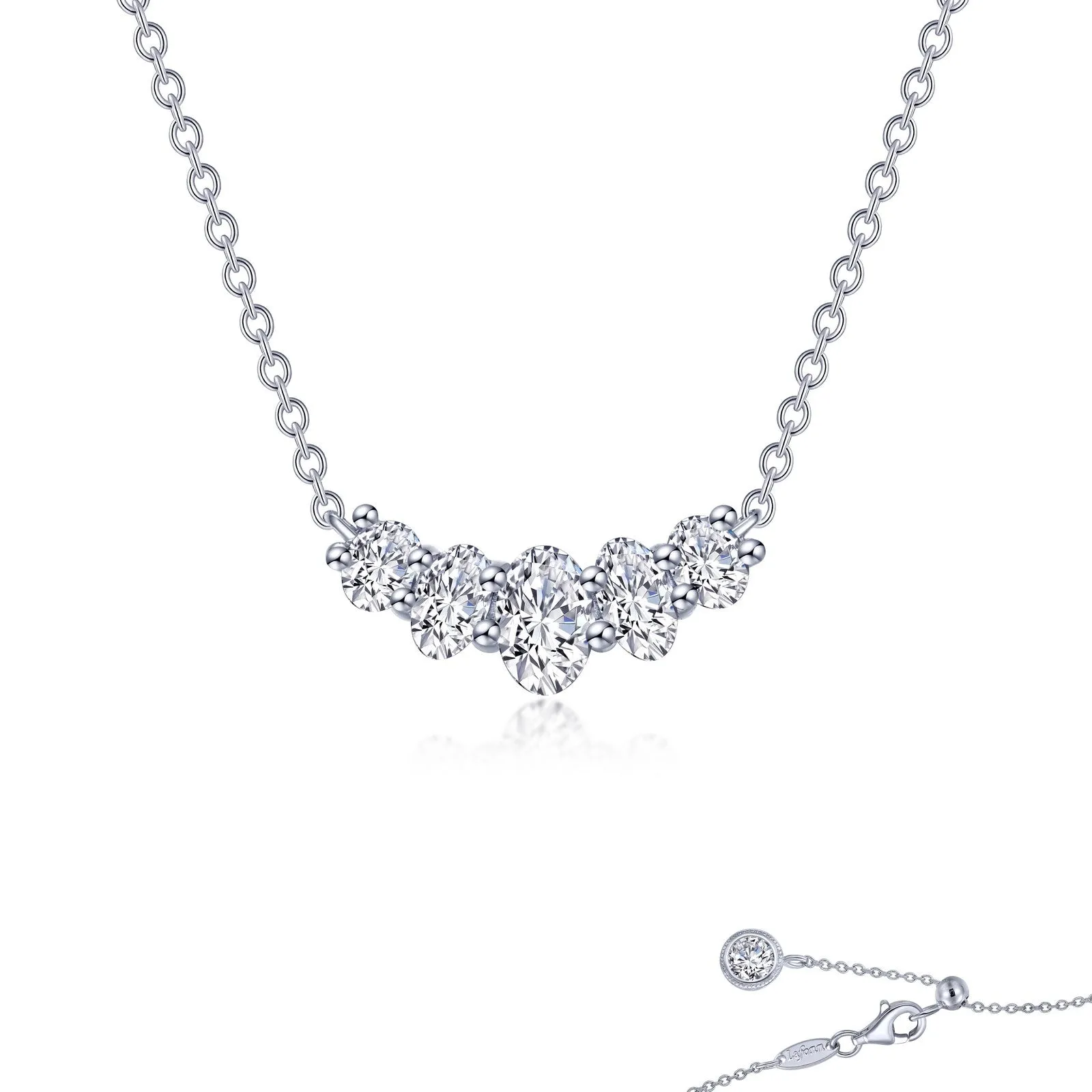 Lafonn Classic Diamond Necklace N0260CLP20