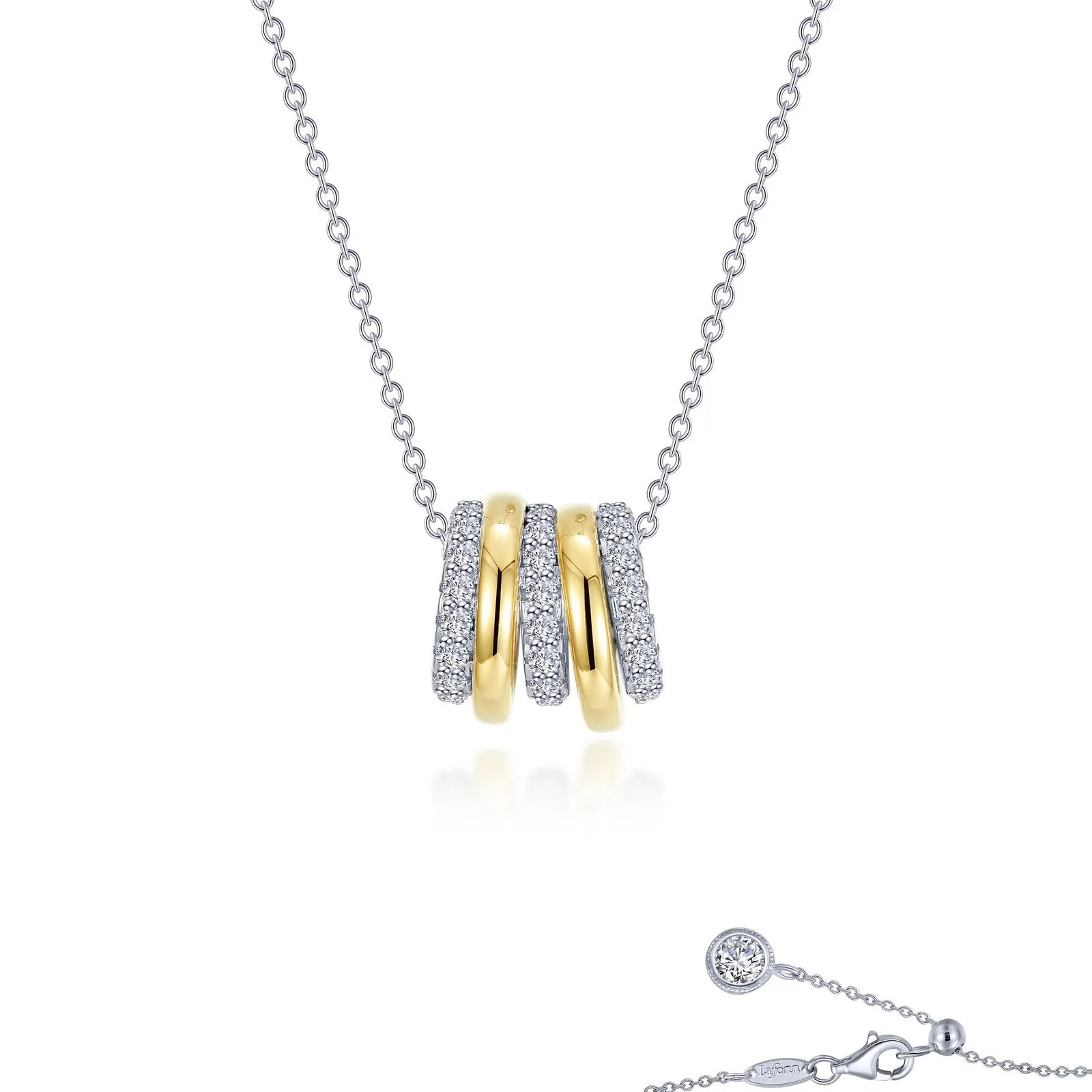 Lafonn Classic Diamond Necklace N0311CLT20