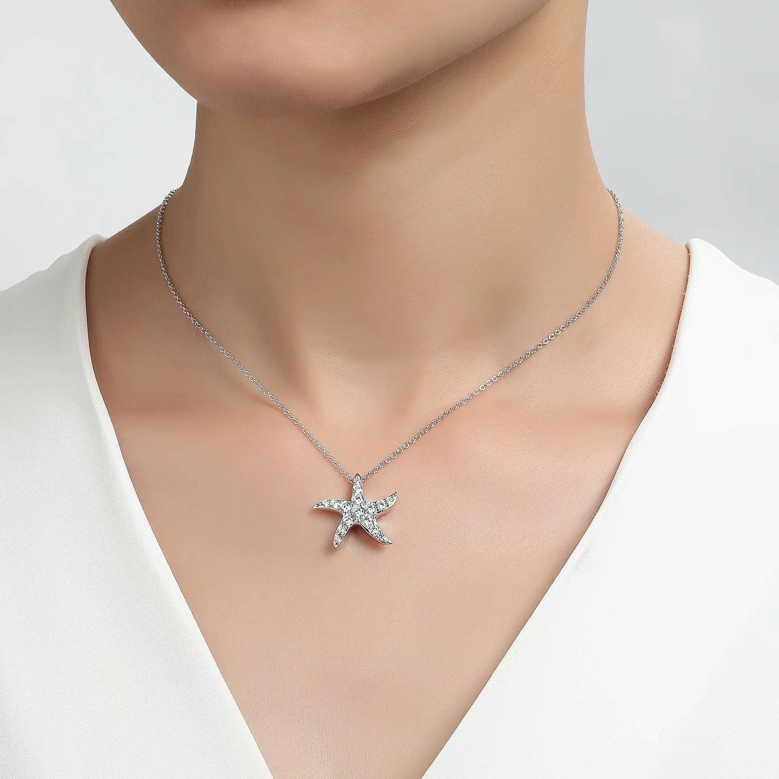 Lafonn Starfish Pendant