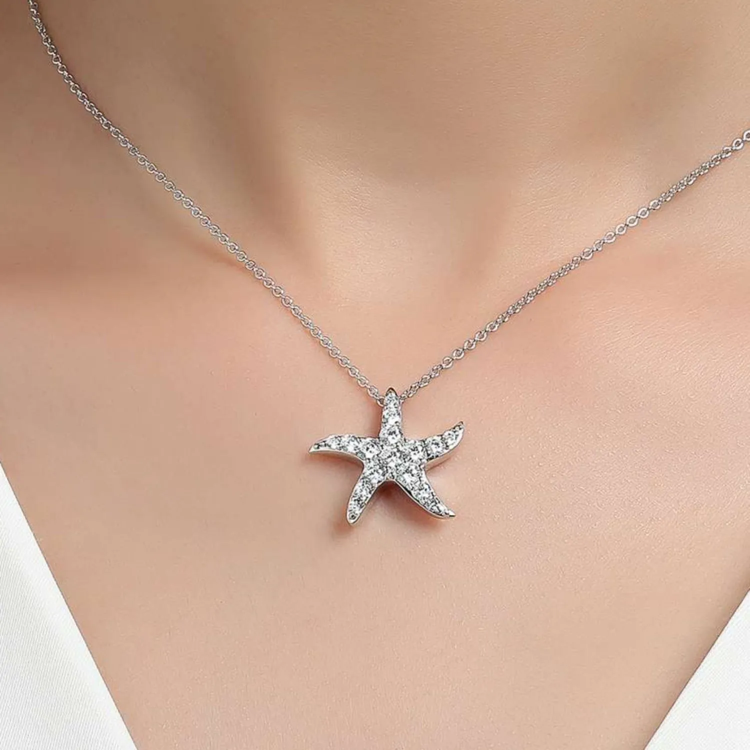 Lafonn Starfish Pendant