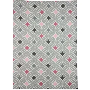 Laila Pink Cotton Tea Towel Set