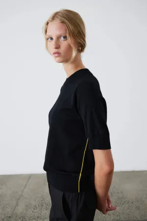 Laing Ultimate Knit T-Shirt Black