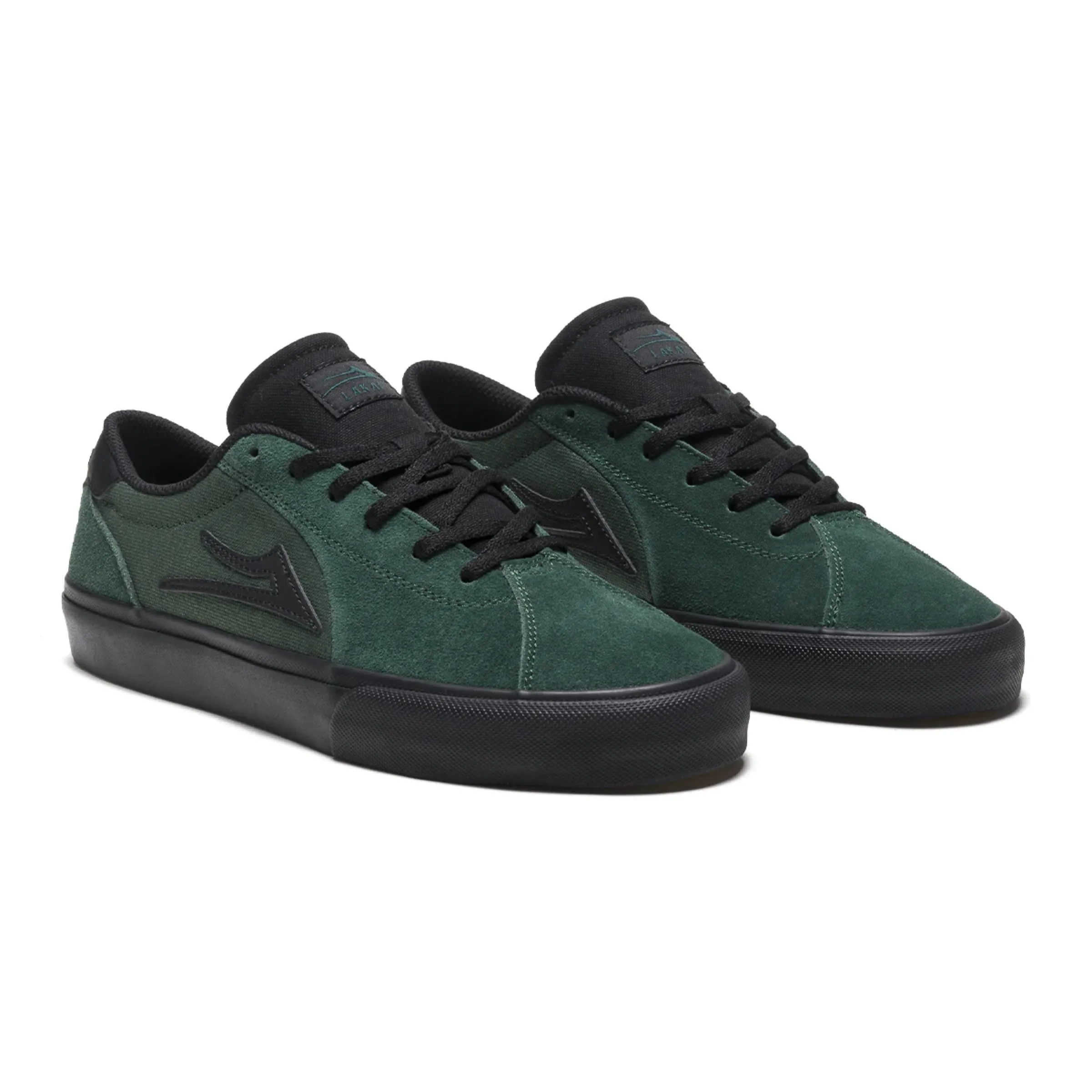 Lakai Flaco II Pine Black Suede Shoes