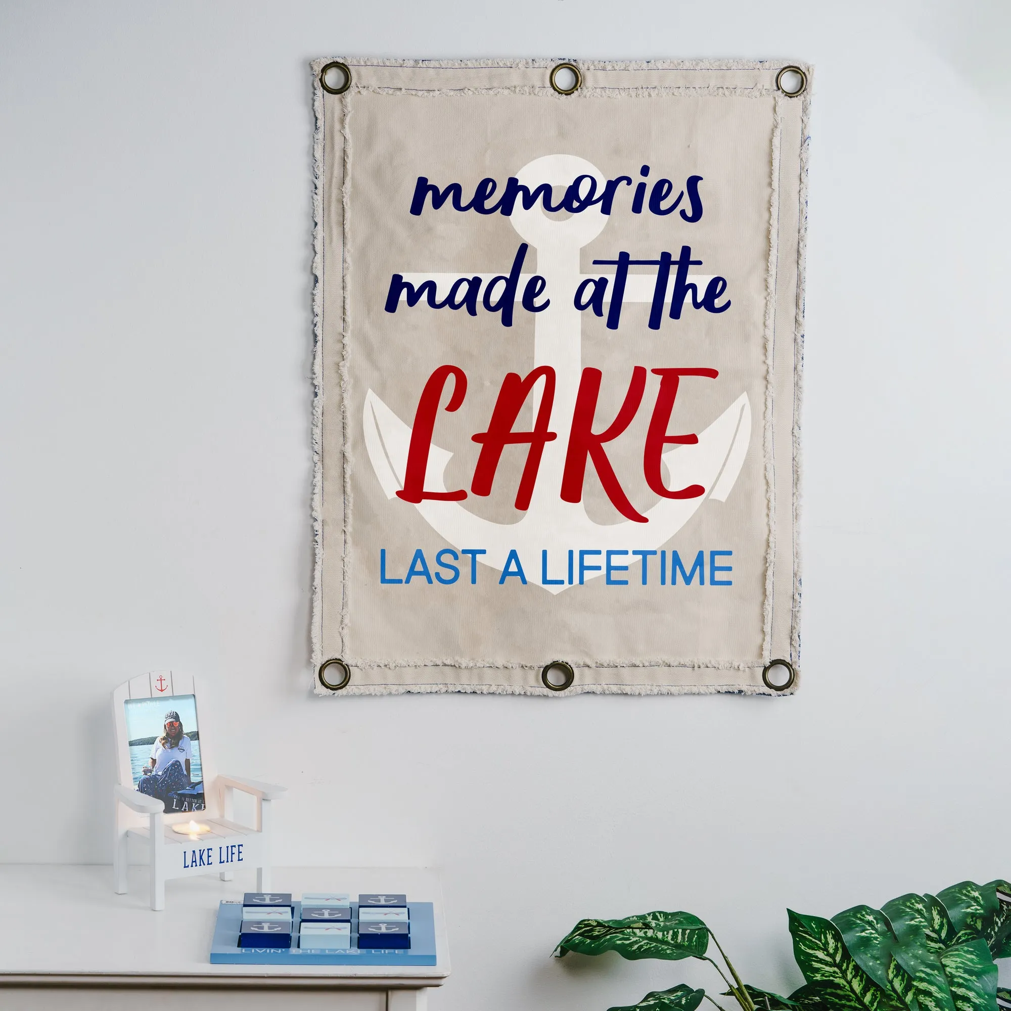 Lake Memories 24" x 30" Wall Banner