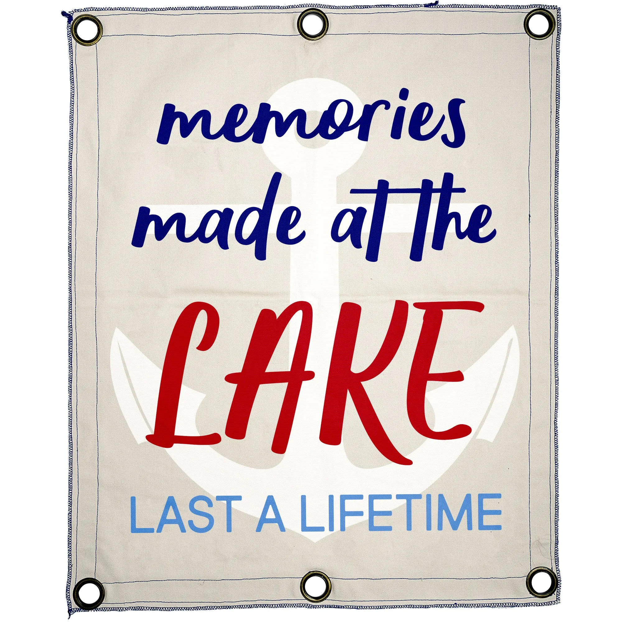 Lake Memories 24" x 30" Wall Banner