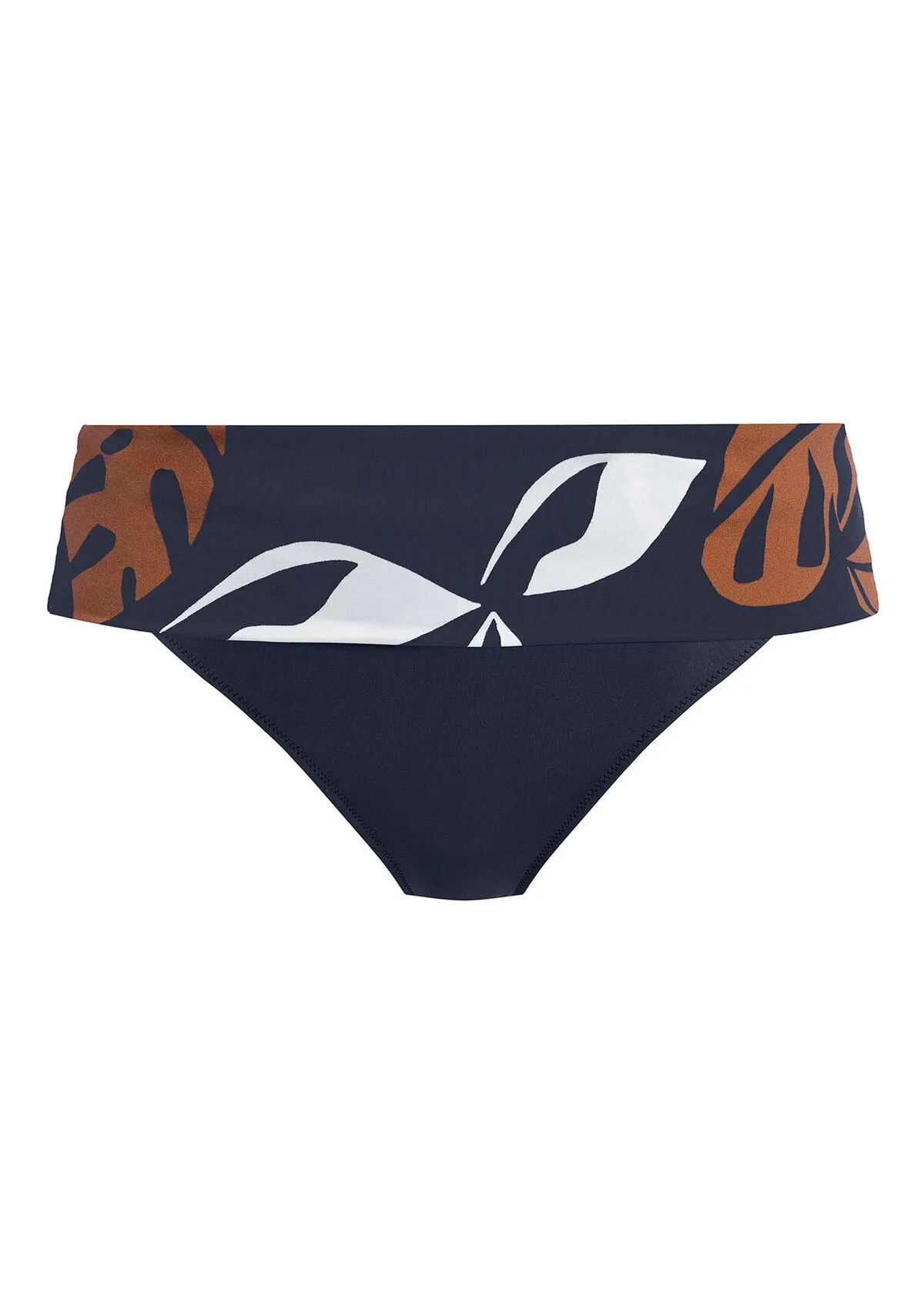 Lake Orta French Navy Fold Bikini Brief