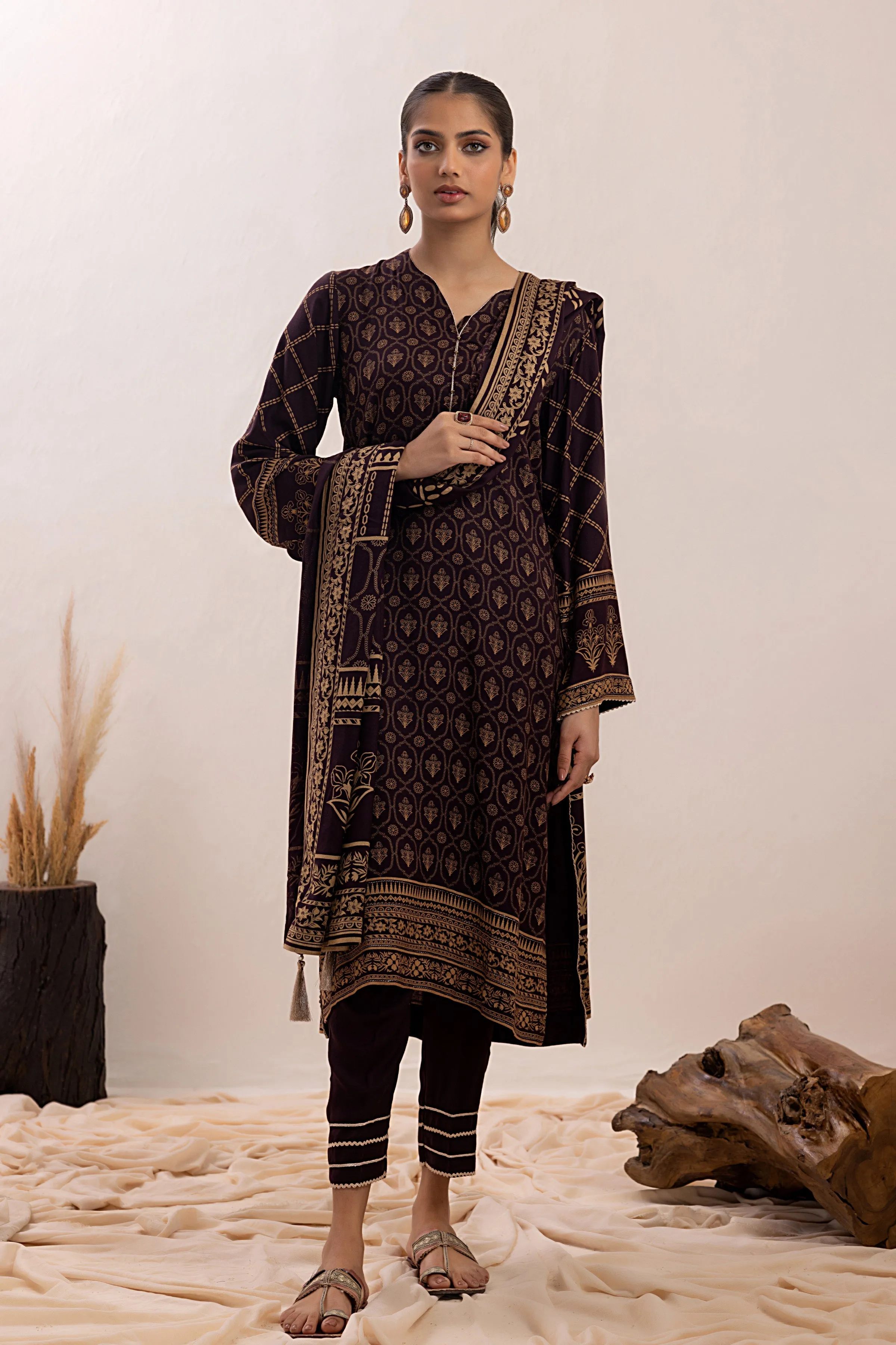 Lakhany Pashmina Prints – LG-RM-0012-C