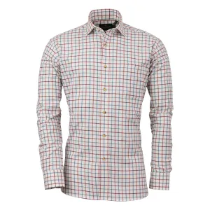 Laksen Greg Organic Brushed Cotton Checked Shirt