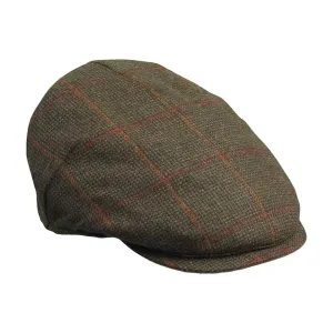 Laksen Hastings Tweed Drivers Flat Cap