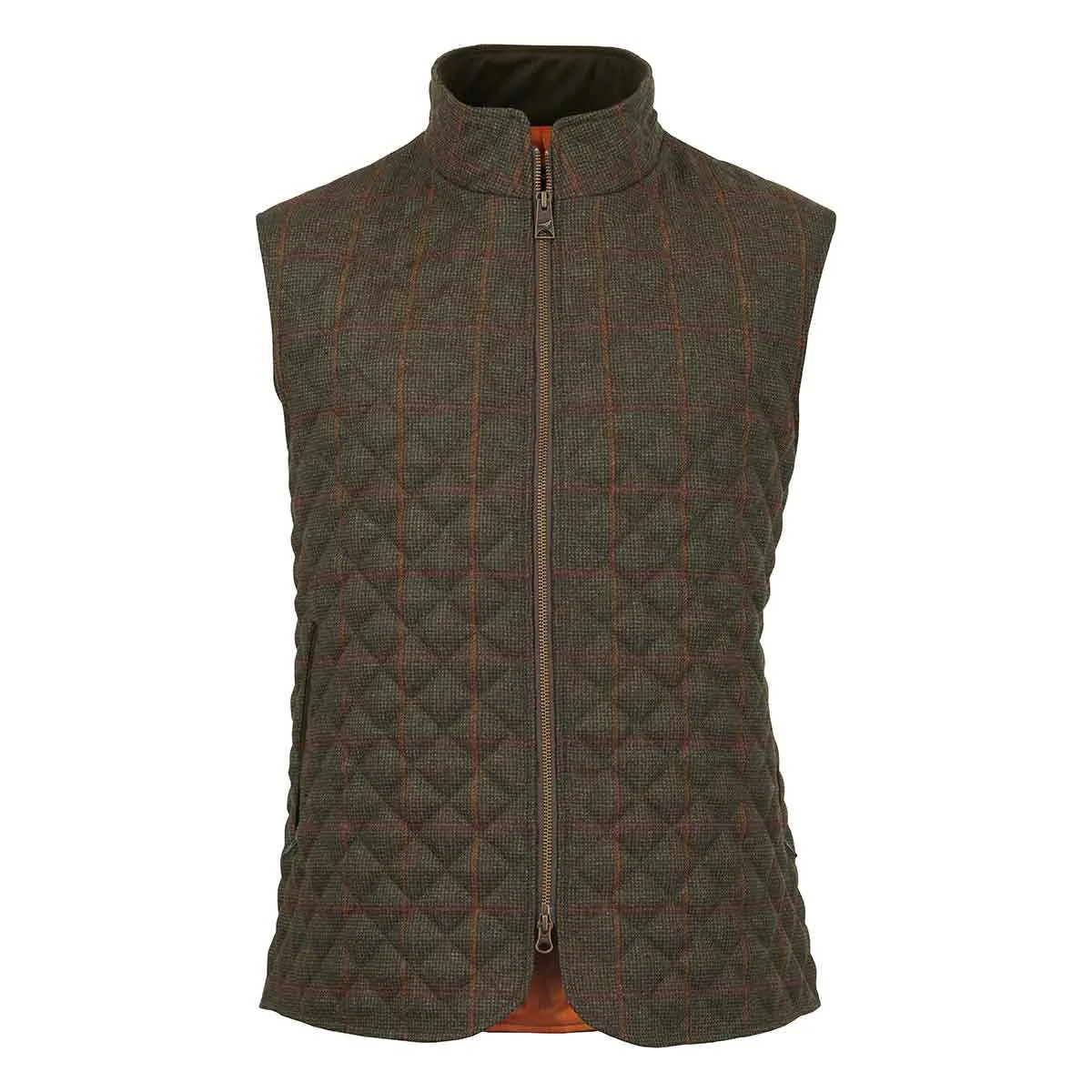 Laksen Hastings Tweed Quilted Vest