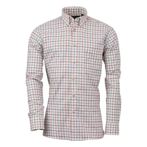 Laksen Ron Organic Brushed Cotton Checked Shirt