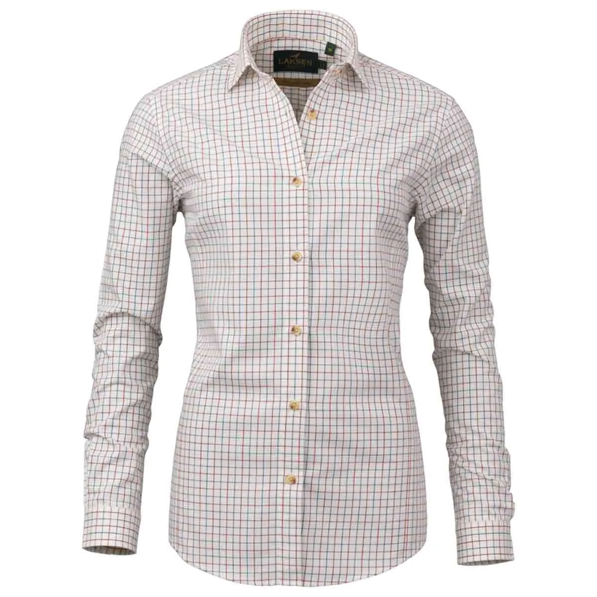 Laksen Soffy Cotton-Wool Women's Checked Shirt