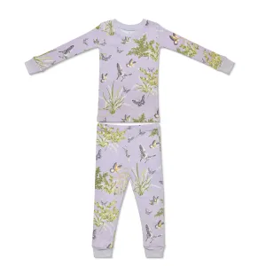 Lala Curio Pajamas - Lilac Ikebana