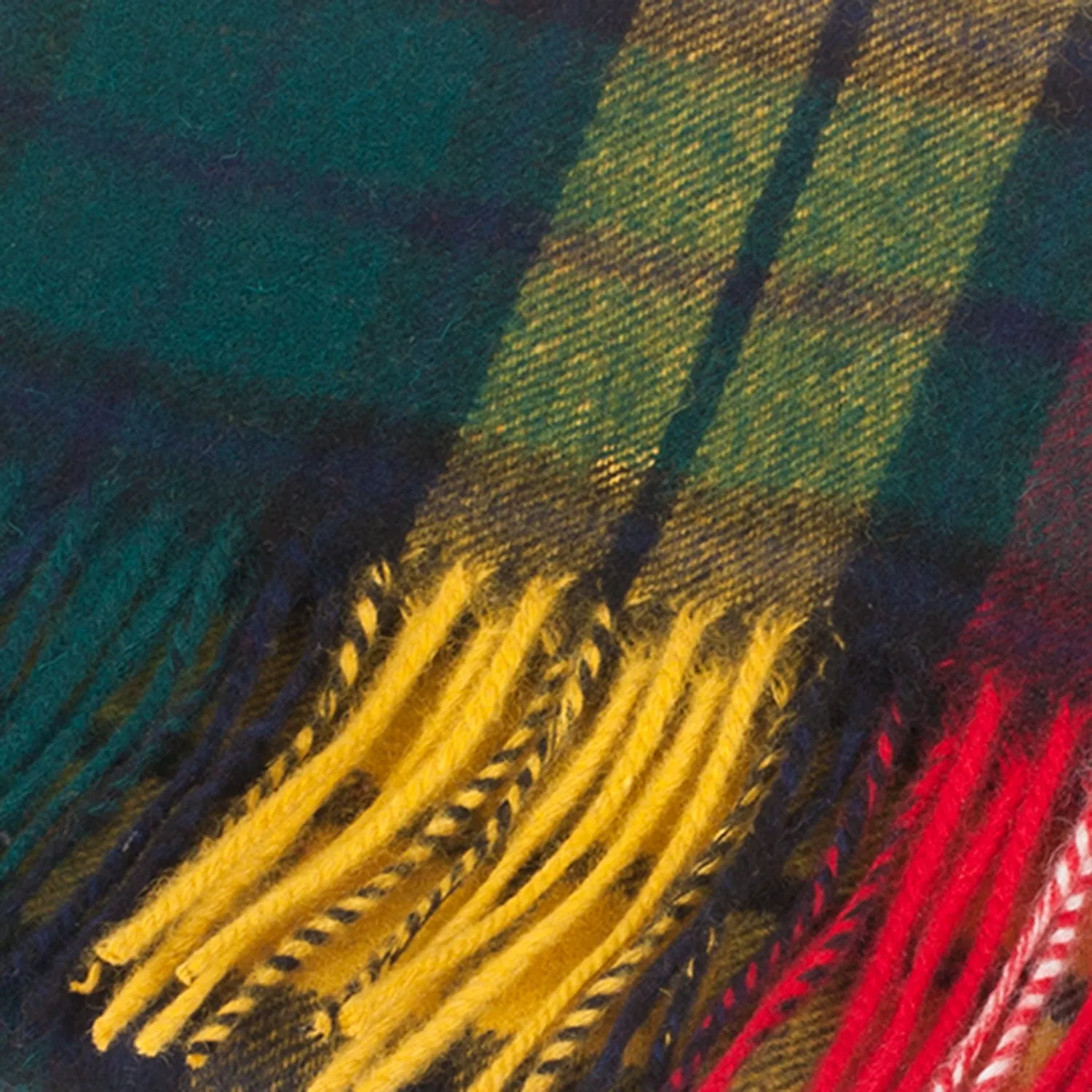 Lambswool Scottish Tartan Clan Scarf  Buchanan Modern