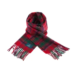 Lambswool Scottish Tartan Clan Scarf  Grant