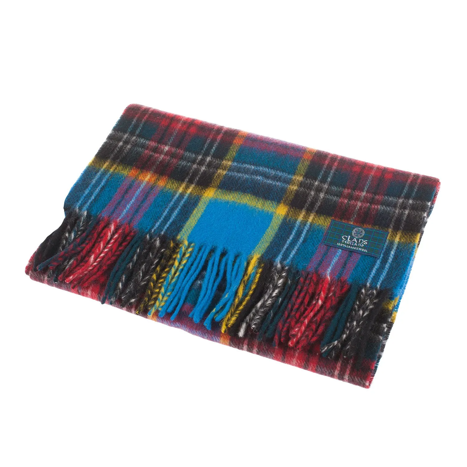 Lambswool Scottish Tartan Clan Scarf  Macbeth