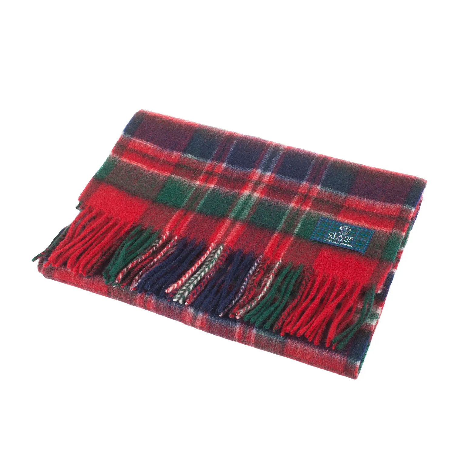 Lambswool Scottish Tartan Clan Scarf  Macfarlane Clan