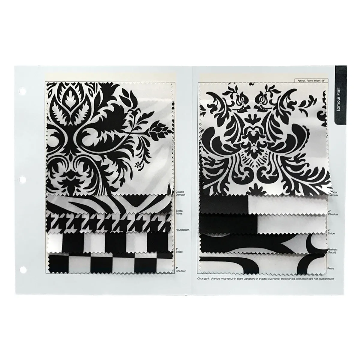 Lamour Print Table Napkin in Retro