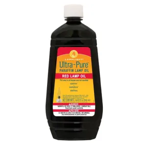 Lamplight Farms Ultra Pure Clean Burn Paraffin Oil Red 32 oz