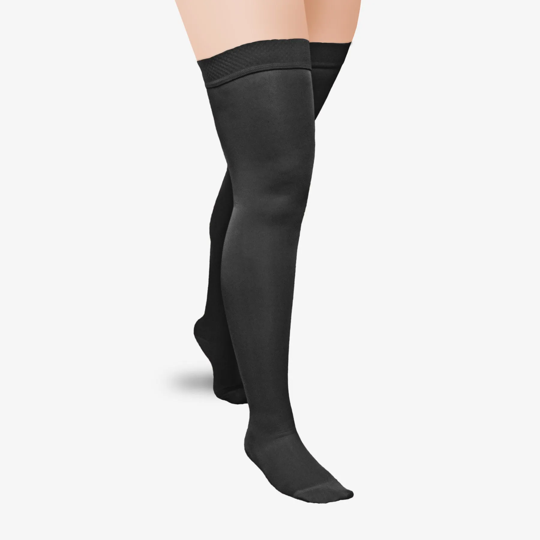 L&R ExoSoft™ Thigh High 15-20 mmHg w/ Silicone Top