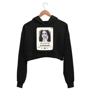 Lana Del Rey Crop Hoodie - Ultraviolence