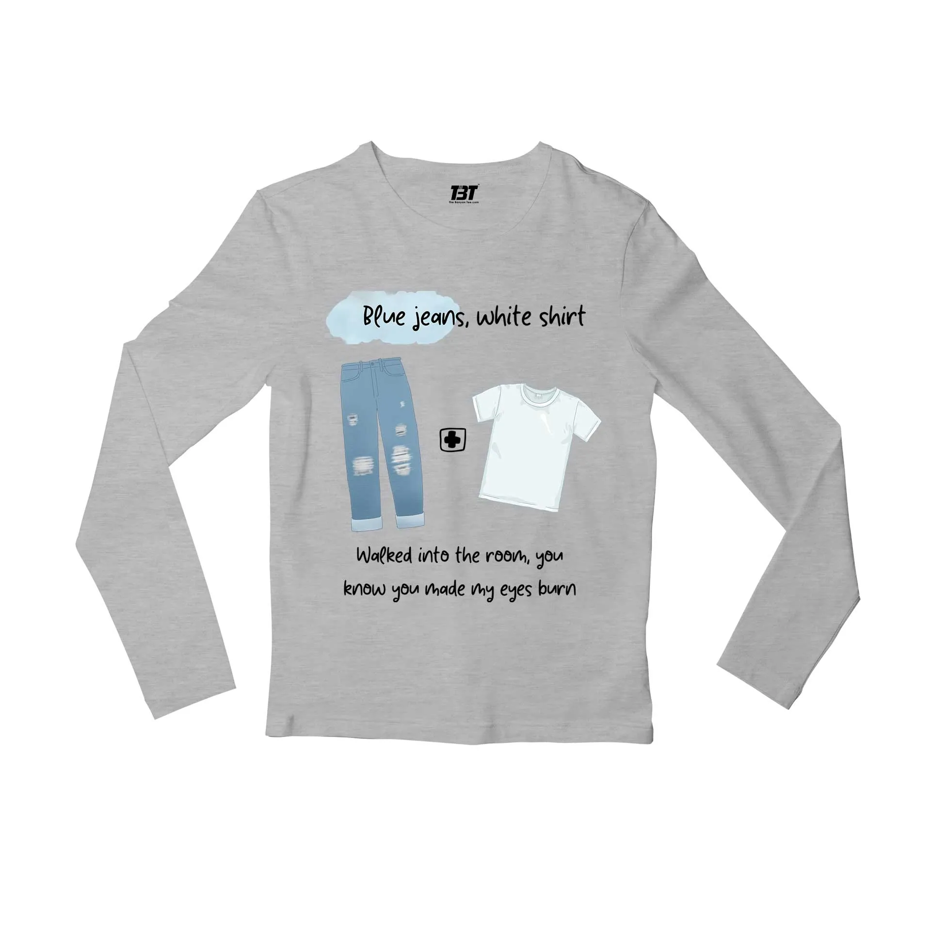 Lana Del Rey Full Sleeves T shirt - Blue Jeans