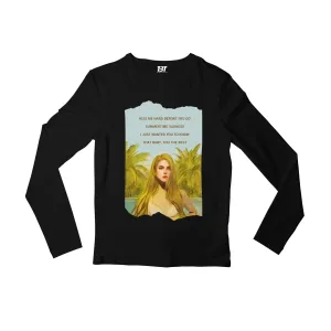 Lana Del Rey Full Sleeves T shirt - Summertime Sadness