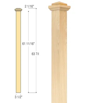 Landing Box Newel : C-4077