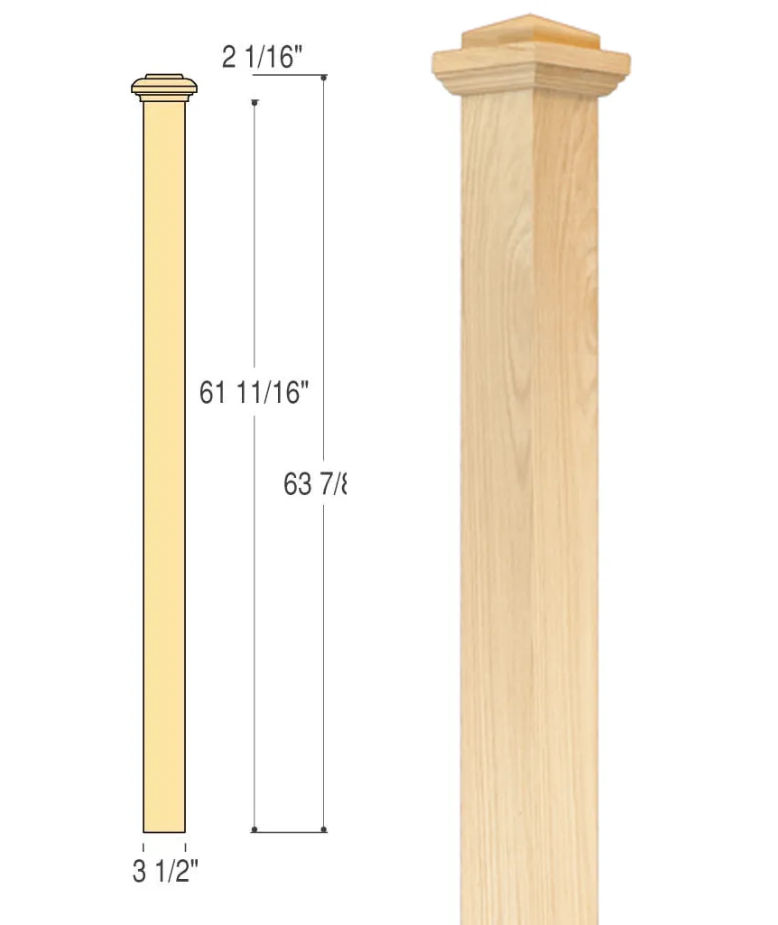 Landing Box Newel : C-4077