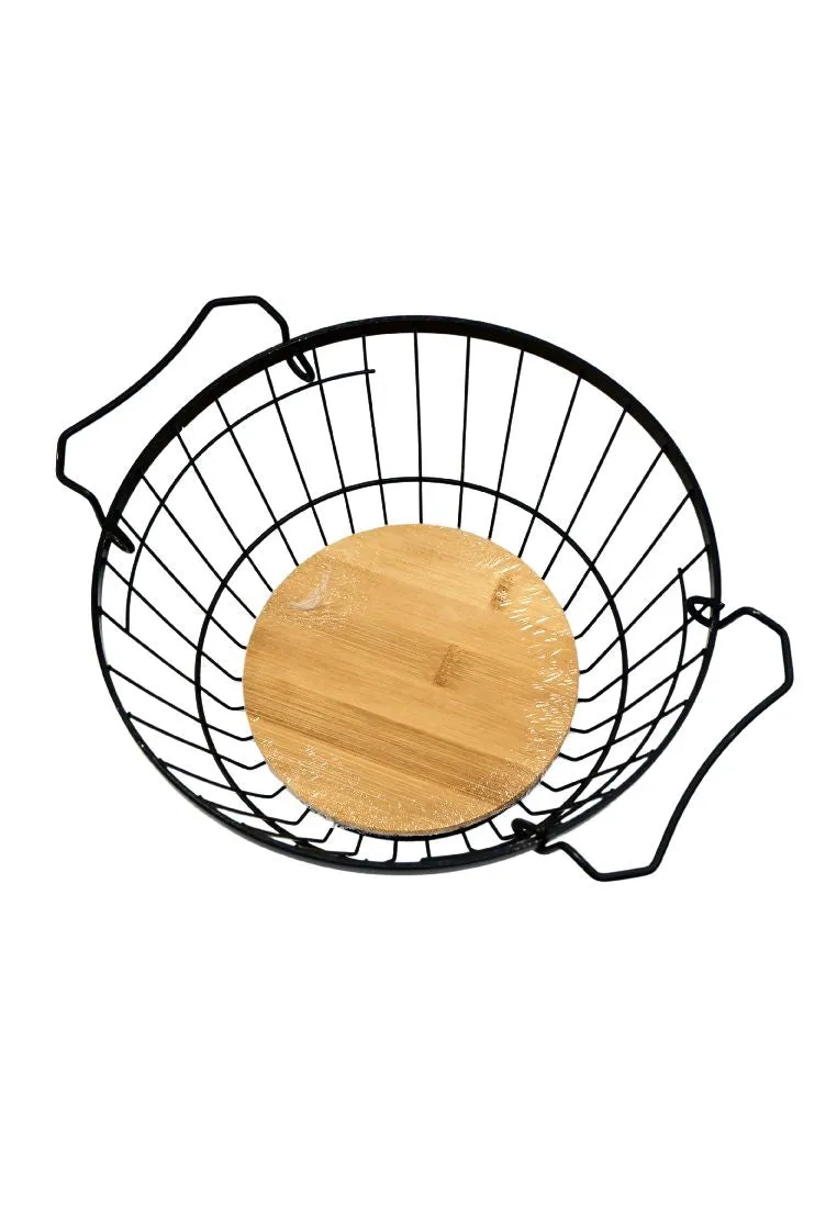 Landmark Round Receiving High Basket with Handle 29 x 25 x 13cm