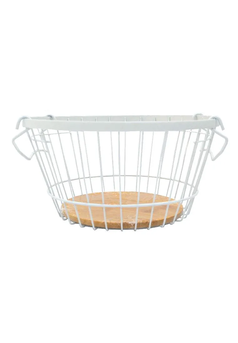 Landmark Round Receiving High Basket with Handle 29 x 25 x 13cm