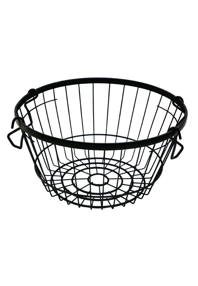 Landmark Round Receiving High Basket with Handle 29 x 25 x 13cm