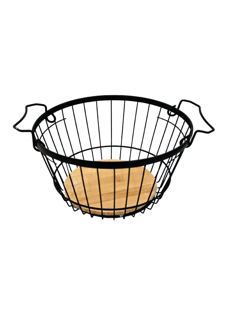 Landmark Round Receiving High Basket with Handle 29 x 25 x 13cm