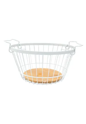 Landmark Round Receiving High Basket with Handle 29 x 25 x 13cm