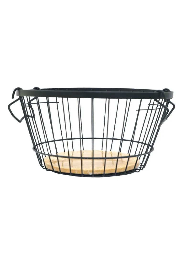 Landmark Round Receiving High Basket with Handle 29 x 25 x 13cm