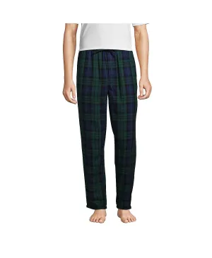 Lands' End Men's Flannel Pajama Pants