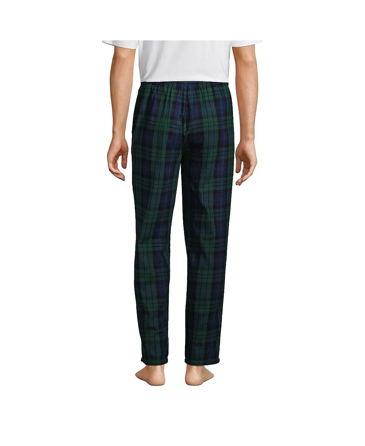 Lands' End Men's Flannel Pajama Pants