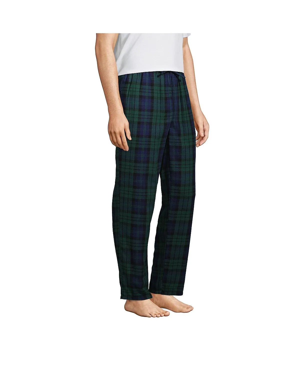 Lands' End Men's Flannel Pajama Pants